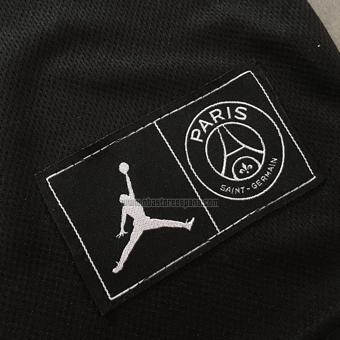 Camiseta AJ x PSG Michael Jordan NO 23 Negro